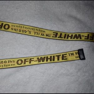 OFF WHITE BELT